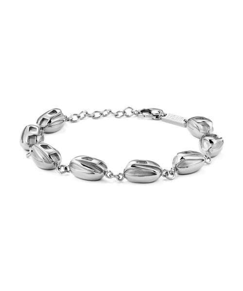 DIESEL ディーゼル ブレスレット シルバー DIESEL（ディーゼル） ブレスレット アクセサリー メンズ ブレスレット