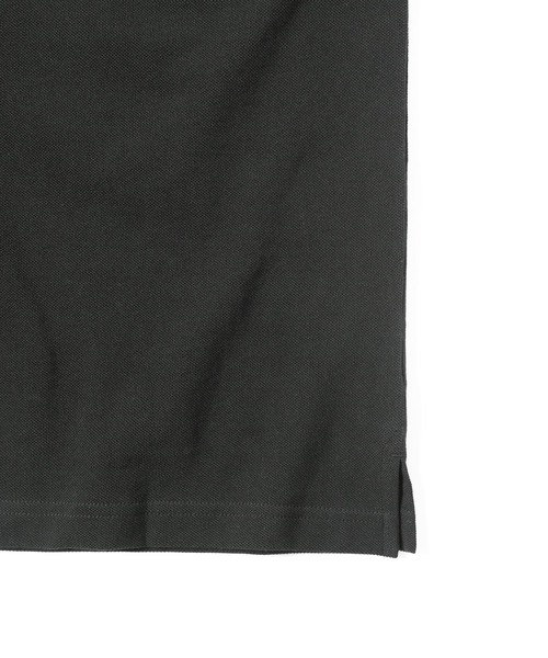 【THISISNEVERTHAT】T-Logo S/S ジャージーポロ ブラック T-Logo S/S Jersey Polo - thisisneverthat®