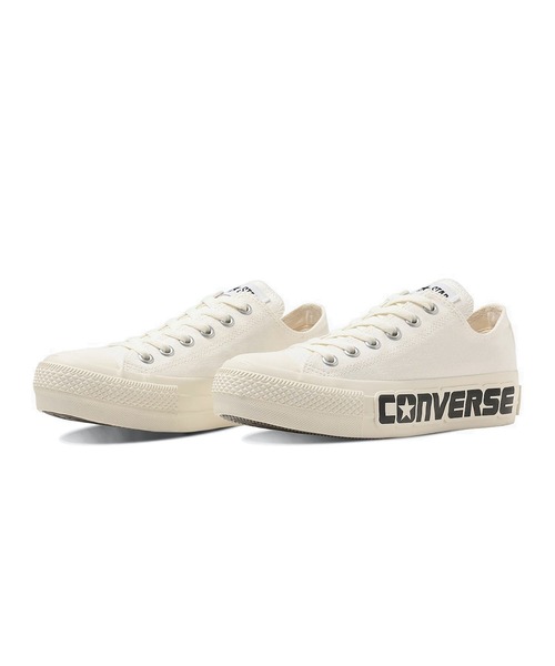国内発★送料無料 お目立ち！Converse ALL STAR ロゴパッチ OX CONVERSE スニーカー converse コンバース AS PLTS LOGOPATCH OX