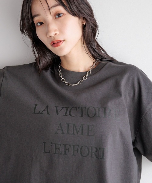 VOM出品　6枚 LOWRYS FARM（ローリーズファーム） tシャツ メッセージショートTSS