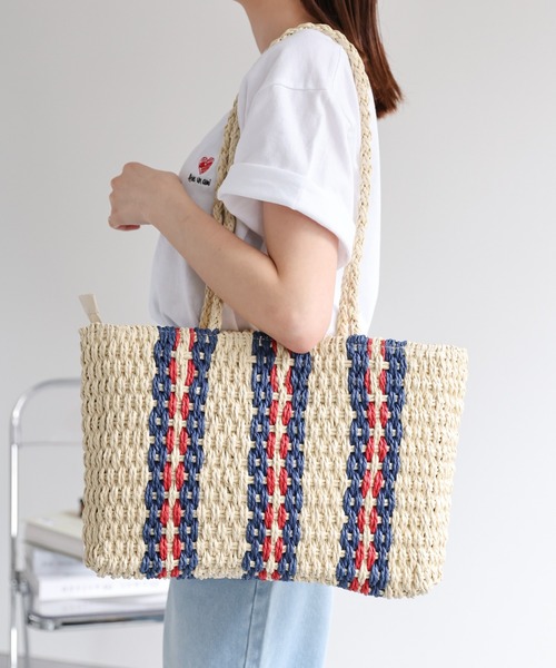 【海外 正規品】 sakishimatokyo かごバッグ カゴバッグ 「A4サイズ対応 かごバッグ