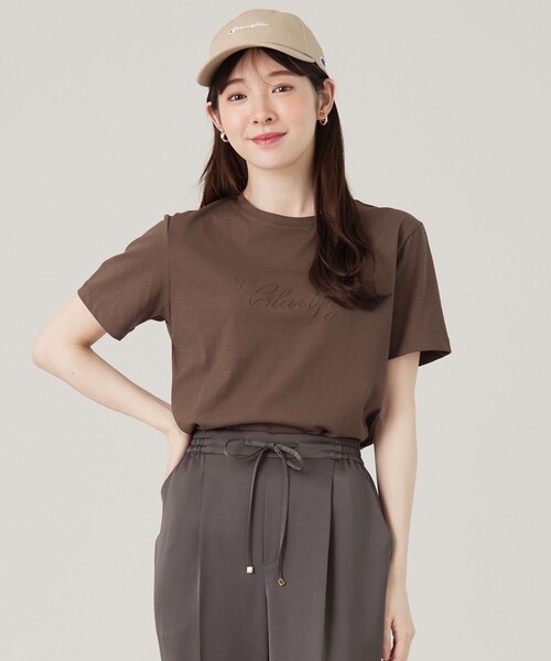 tシャツ エンボスロゴTシャツ レディース any SiS tシャツ エンボスロゴ Tシャツ レディース : ZOZOTOWN