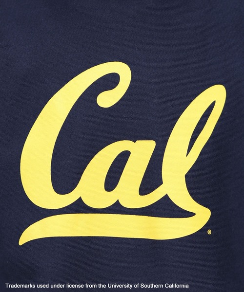 Champion REVERSE WEAVE CALIFORNIA 紺×黄色ロゴ Champion REVERSE WEAVE CALIFORNIA 紺×黄色ロゴ