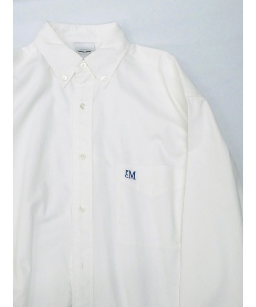 PARROTT CANVAS ブラウス シャツ PCM Button down shirt-Twill PARROTT CANVAS ブラウス シャツ PCM Button down shirt-Twill