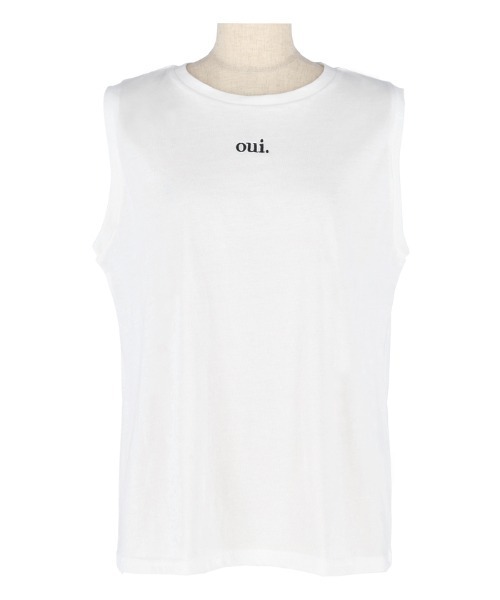 coca（コカ） tシャツ ワンポイント刺繍ノースリーブTシャツ