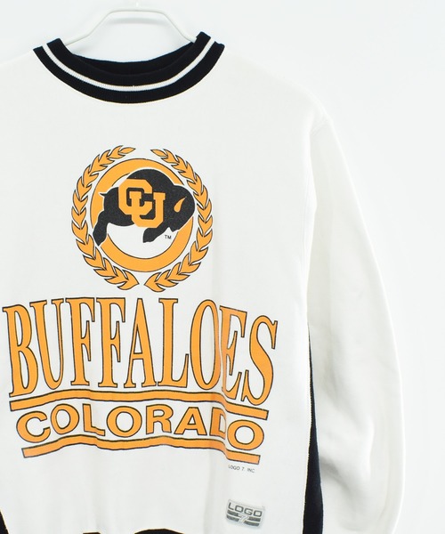 VINTAGE トレーナー スウェット 「ヴィンテージ古着」LOGO7 BUFFALOES 