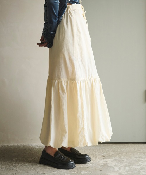 新品リテンLiten balloon skirt バルーンスカートネイビー1 Parc.1】2WAY Balloon Skirt | Parc.1 HAPPY SHOP