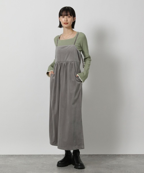 LAKOLE（ラコレ） ワンピース アソートコーデュロイワンピース