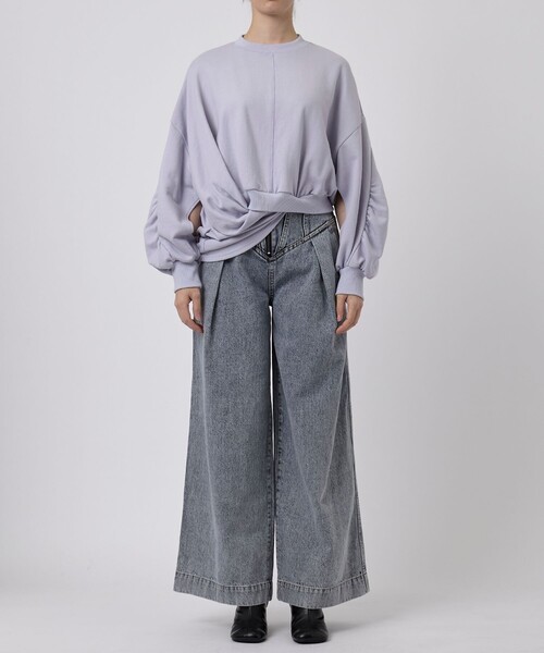試着のみ✧things that matter パンツ　サイズ1 THINGS THAT MATTER ジーンズ デニム デニムパンツ 「THINGS