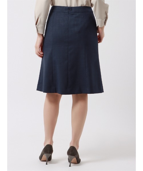 スカートスーツ フレアスカート ウォッシャブル TWストレッチ マイクロ
