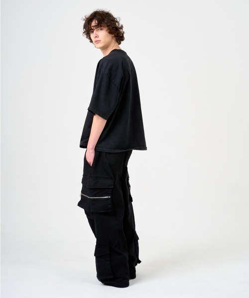 ANDRAP カーゴパンツ ANDRAP/アンドラップ/WIDE FLARE CARGOPANTS