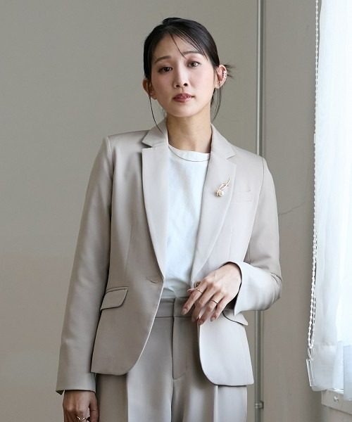 美品⭐︎ フェデラーモデル カットソー S 白 ジャケット 高身長 【スラモコラボ企画】チュール付け袖（トールサイズ） 通販