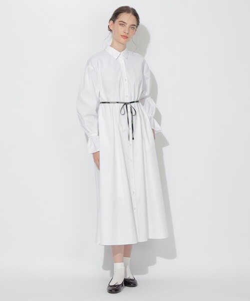 CB CRESTBRIDGE ワンピース バックチェック切替シャツワンピース