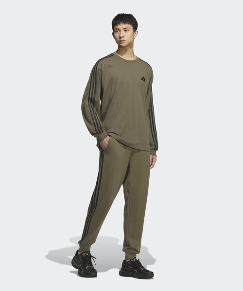 adidas tシャツ エッセンシャルズ プラス ルーズフィット スリー