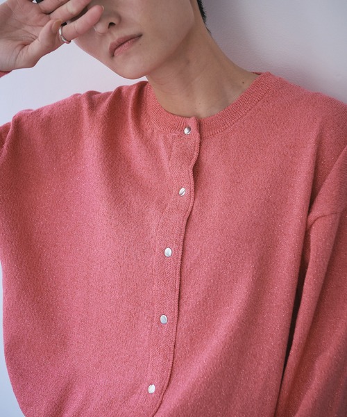 ROSE BUD カーディガン RE YARN ラメカーディガン レディース ROSE BUD カーディガン RE YARN ラメカーディガン レディース