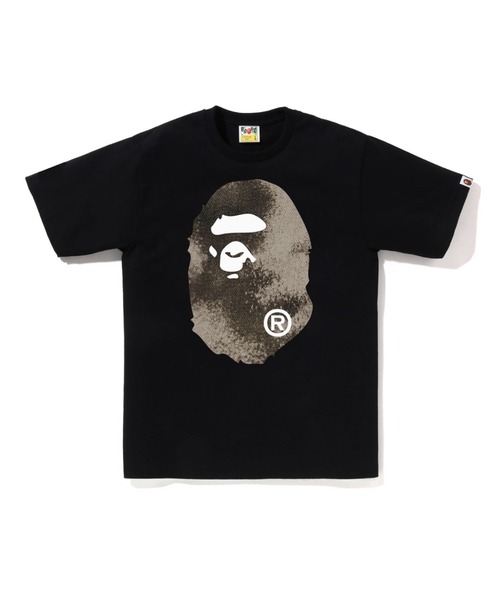A BATHING APE tシャツ HIGH TONE BLEACH BIG HEAD TEE メンズ