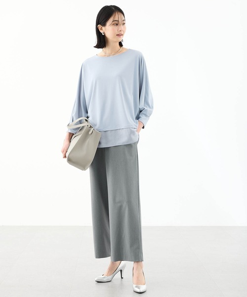 リュクス セットアップ 2色 Aライントップス パンツ 夏 cr4504 リュクス セットアップ 2色 Aライントップス パンツ 夏 cr4504