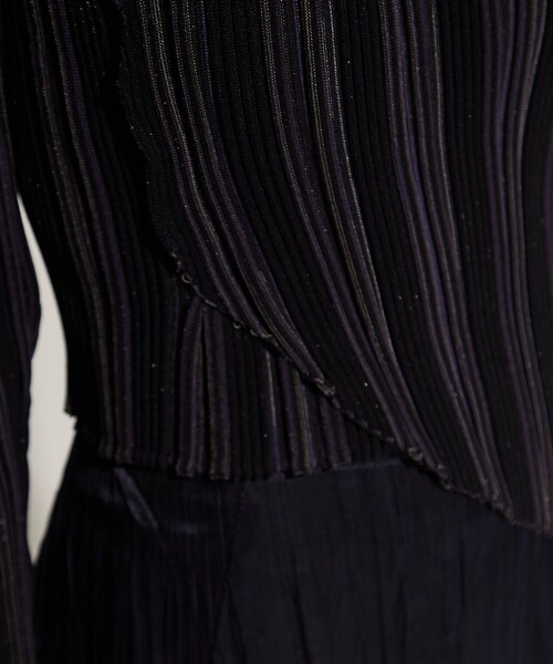 「PHOTOCOPIEU/フォトコピュー」ASYMMETRIC OVAL JUMPER/アシンメトリートップス/カットソー レディース PHOTOCOPIEU 「PHOTOCOPIEU/フォトコピュー」ASYMMETRIC OVAL