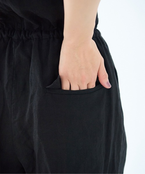 yuni パンツ リネン オールインワン レディース : ZOZOTOWN