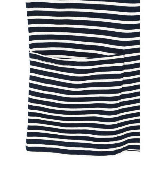tシャツ MidiUmi サイドポケットボーダーTシャツ レディース MidiUmi tシャツ サイドポケットボーダーTシャツ レディース