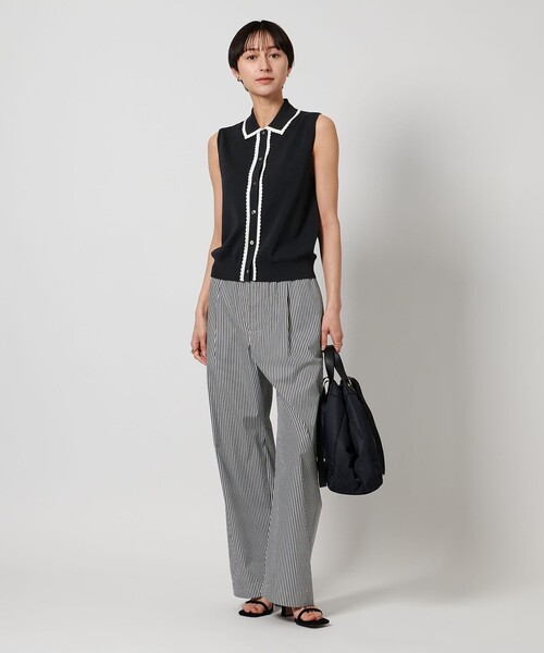 「UNITED ARROWS」 ニットベスト - グレー レディース UNITED ARROWS（ユナイテッドアローズ）の「フォックス カシミヤ