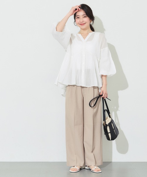coca（コカ） ブラウス シャツ ＼26ss 新色追加／ 袖ボリューム