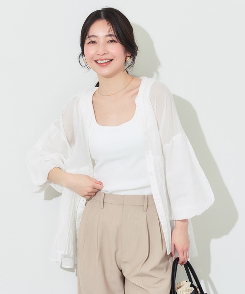 coca（コカ） ブラウス シャツ ＼26ss 新色追加／ 袖ボリューム
