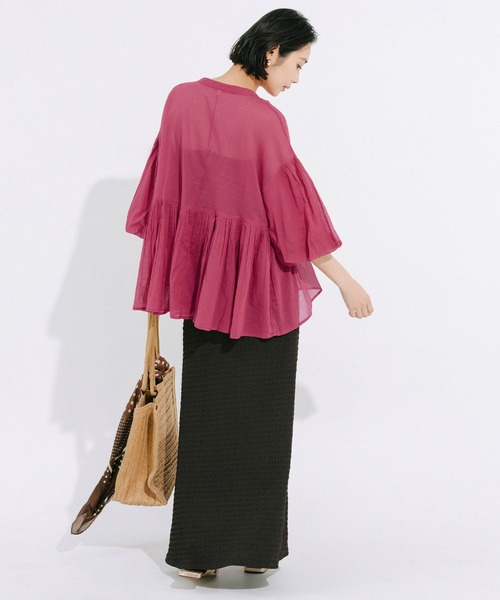 coca（コカ） ブラウス シャツ ＼26ss 新色追加／ 袖ボリューム