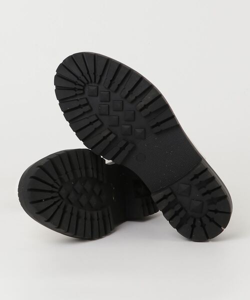 「PICHE ABAHOUSE」 ショートブーツ L ホワイト レディース_画像3