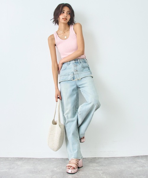 デニム・ジーパン DONDUP Woman Jeans White DP449DS0229DGE7 800 Dondup Outlet: Jeans in denim - Bianco | Jeans Dondup