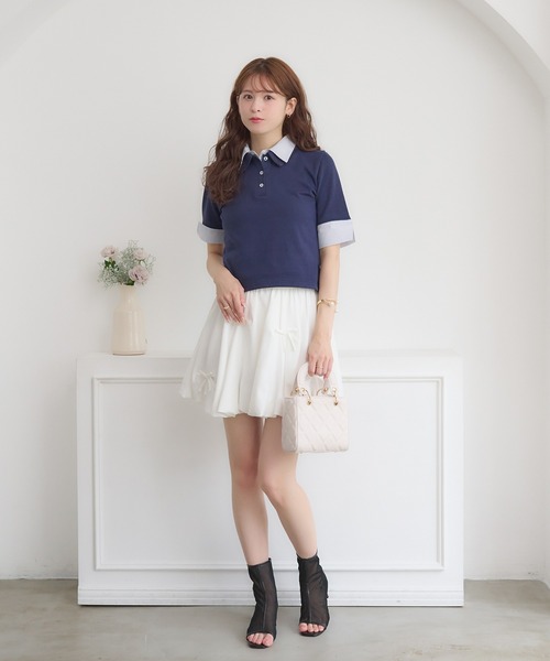 Ambre Neige（アンブルネージュ） スカート volume balloon skirt