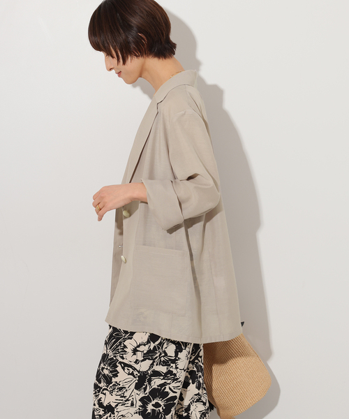 JOURNAL STANDARD relume　シングルシアージャケット シングルシアージャケット（テーラードジャケット）｜JOURNAL