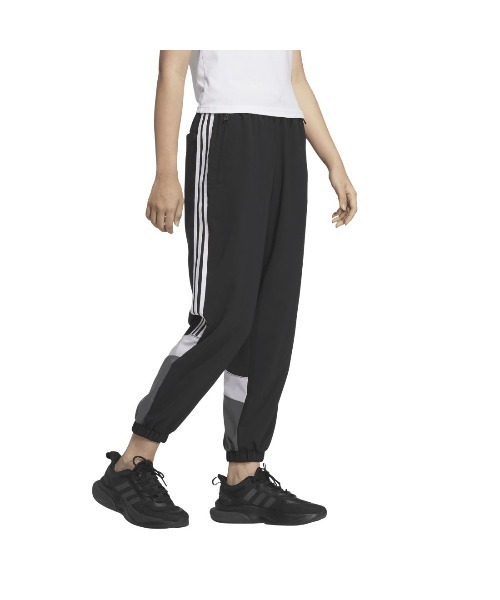 【美品】adidas ウーブンパンツ Lサイズ adidas パンツ 「adidas」W247ウーブンパンツ レディース