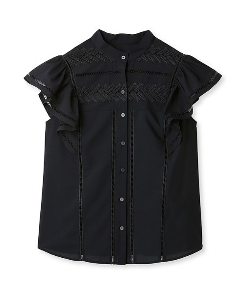 「FRAY I.D」 ノースリーブブラウス ONE SIZE ブラック レディース FRAY I.D 「FRAY I.D」 ノースリーブブラウス ONE SIZE ブラック