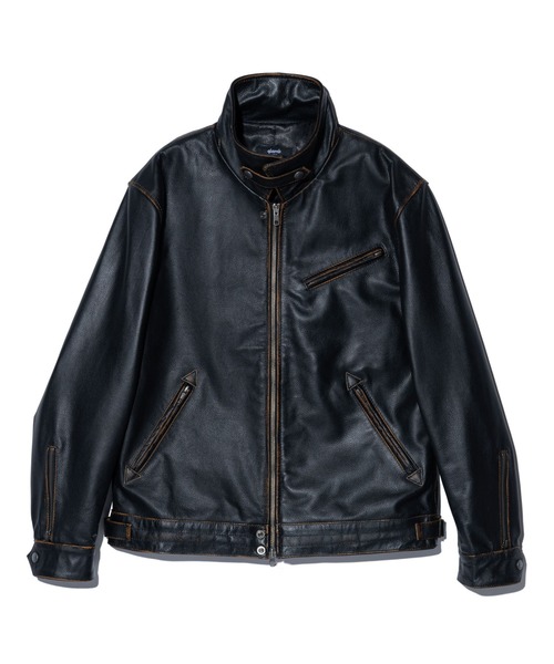glamb グラム BYRON バイロンライダース レザージャケット 黒 L相当 STUNN Riders Jacket / スタンライダースジャケット（ライダース
