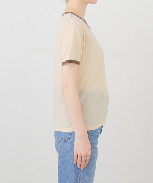 tシャツ ベロアパイピング シアーT レディース JOURNAL STANDARD tシャツ ベロアパイピング シアーT レディース