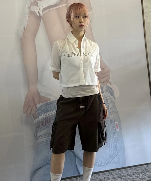 SCULPTOR ハーフパンツ ショート SCULPTOR(スカルプター) ショートパンツ(レディース) - 海外通販