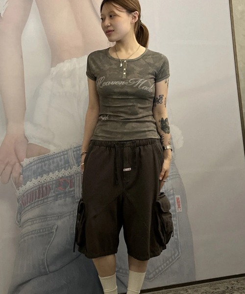 sculptor パンツ SCULPTOR パンツ 「Sculptor X Ed Hardy」 Flare Track Pants