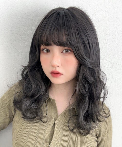 ウィッグ エクステ 「 フラネナチュラルウェーブ 」 自然 ロング
