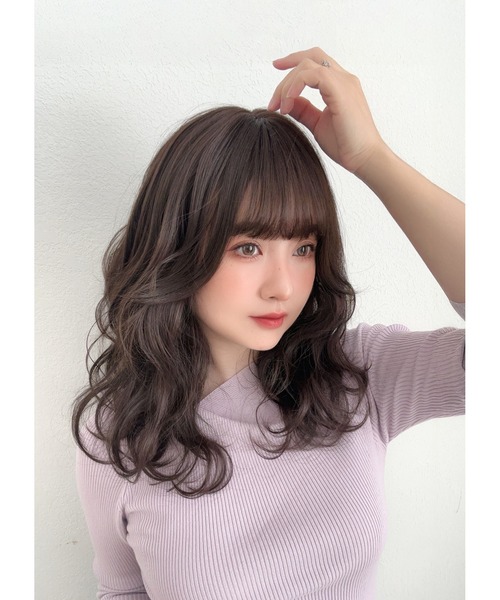 ウィッグ エクステ 「 フラネナチュラルウェーブ 」 自然 ロング
