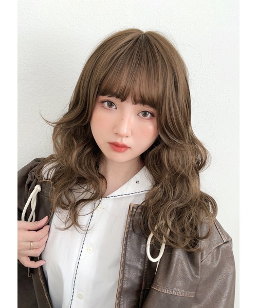 ウィッグ エクステ 「 フラネナチュラルウェーブ 」 自然 ロング