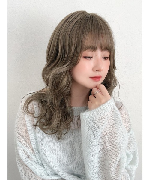 ウィッグ エクステ 「 フラネナチュラルウェーブ 」 自然 ロング