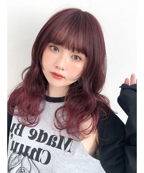 ウィッグ エクステ 「 フラネナチュラルウェーブ 」 自然 ロング