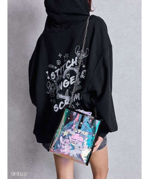 GYDA ショルダーバッグ バッグ スティッチ / bijouクリアBAG