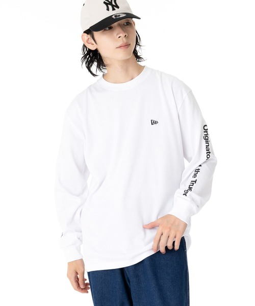 NEW ERA（ニューエラ） tシャツ 長袖Tシャツ オリジナルロゴ ロンT