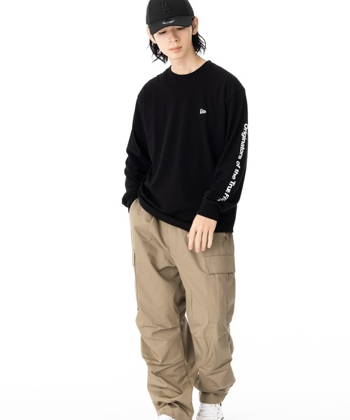 NEW ERA（ニューエラ） tシャツ 長袖Tシャツ オリジナルロゴ ロンT