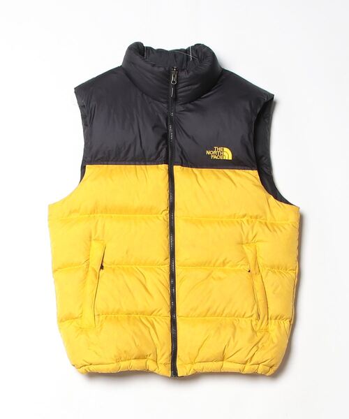 ノースフェイス　ダウンベスト　イエロー THE NORTH FACE（ザ ノースフェイス） 茶タグ ダウンベスト イエロー