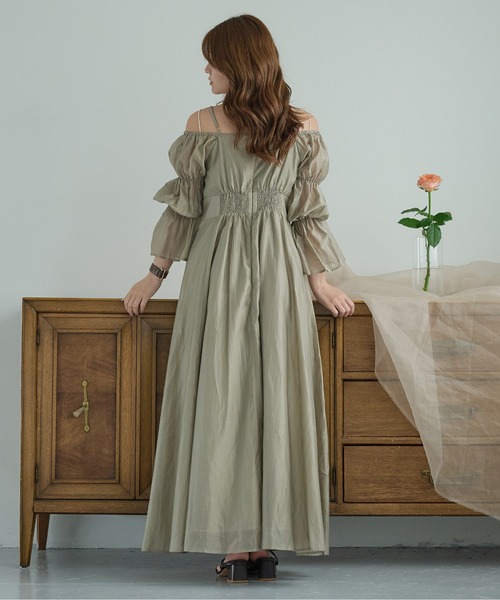mideal（マイディール） ワンピース 2way candy sleeves onepiece