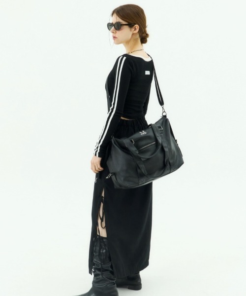 大人気 【MUCENT】 PRIME WRINKLE LEATHER TOTE BAG セール】【MUCENT】レザー トートバッグ PRIME WRINKLE LEATHER