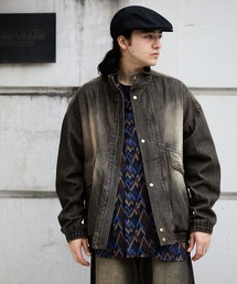 ブルゾン アウター 「niko and ...JEANS 2025AW」90sデニムスタンドブルゾン メンズ｜ZOZOTOWN Yahoo!店